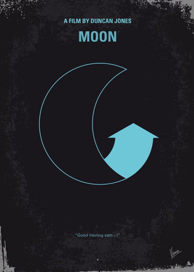minimalist poster movie Moon