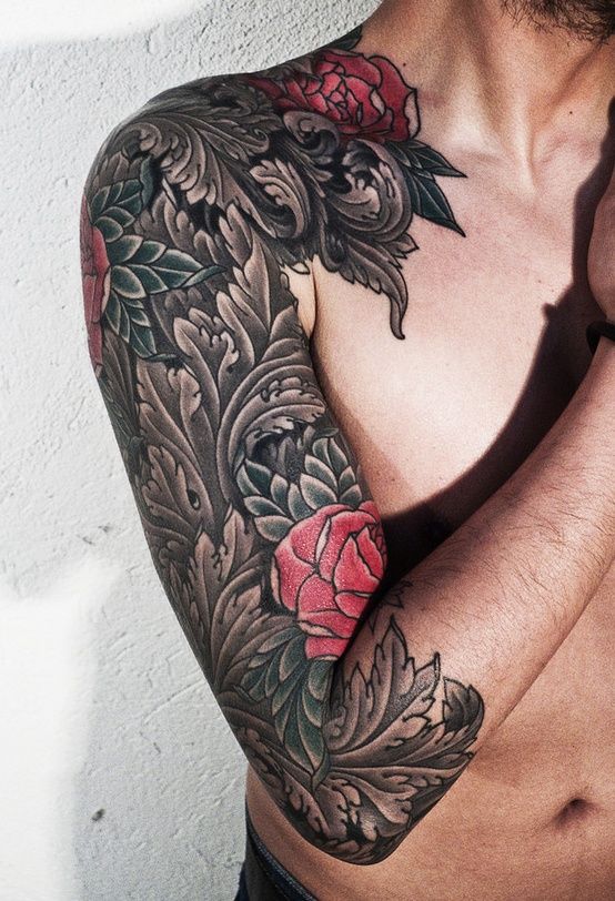 cool tatoo ideas for men sleeve