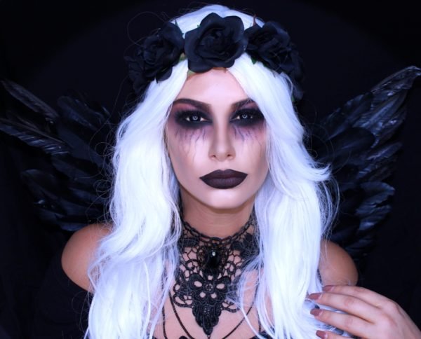 21 Simple And Pretty Look Angel Halloween Makeup Ideas 