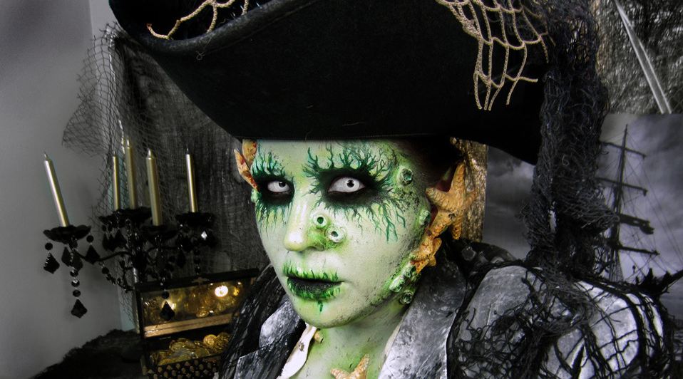Pirate Makeup Davy Jones