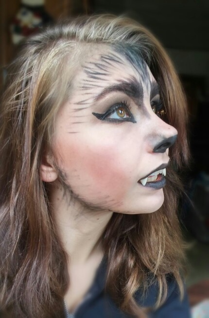 wolf makeup for halloween