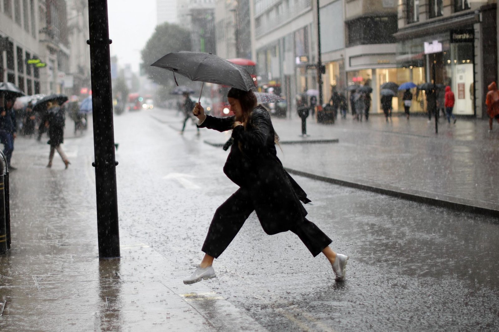 Дождь в Лондоне
