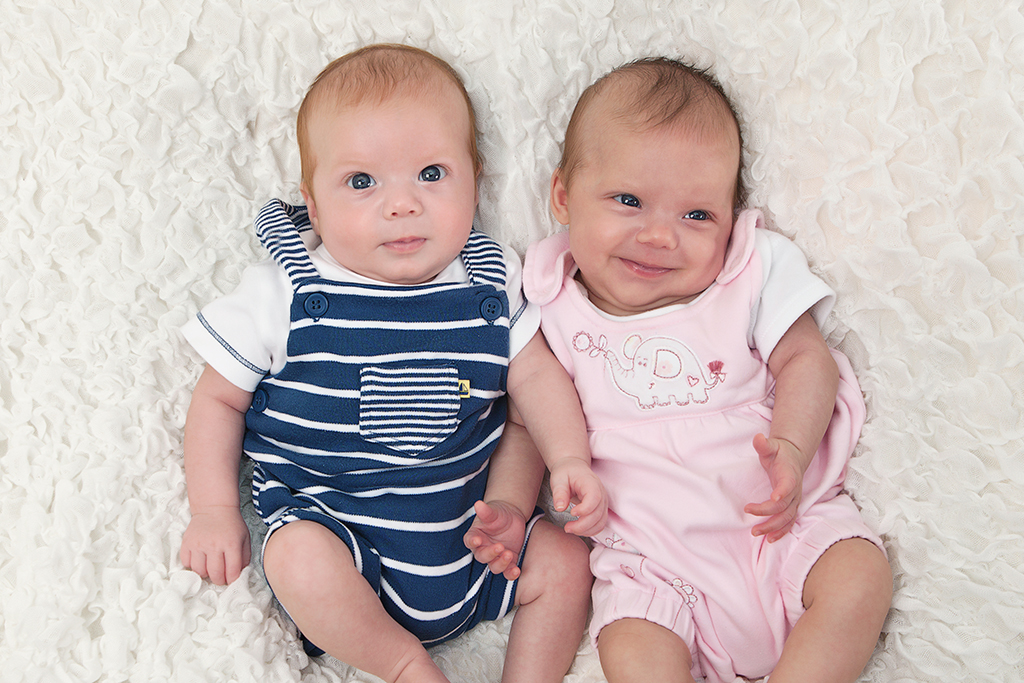 Clapham London Twin baby photography