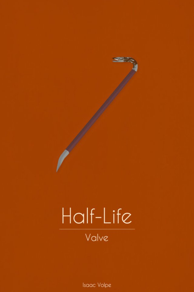 Half Life movie minimalist poster