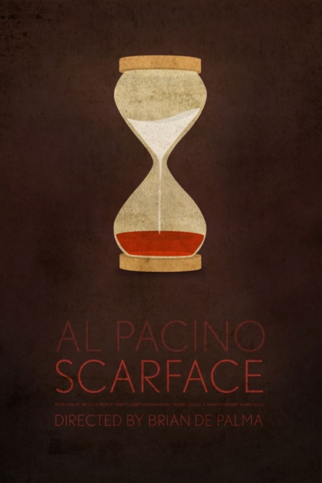 Scarface movie minimalist poster