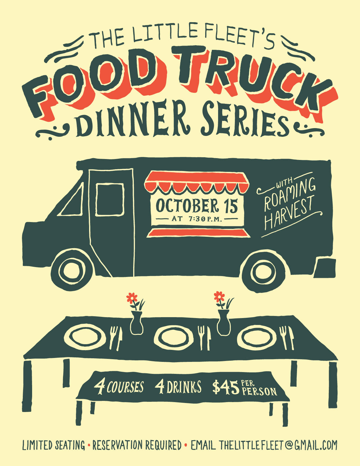 food illustration poster