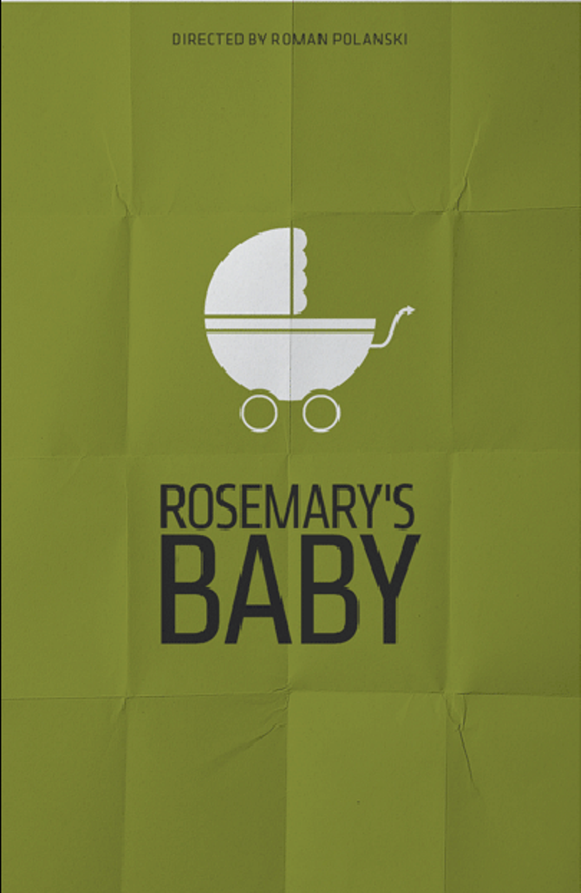 movie posemarys baby minimalist posters