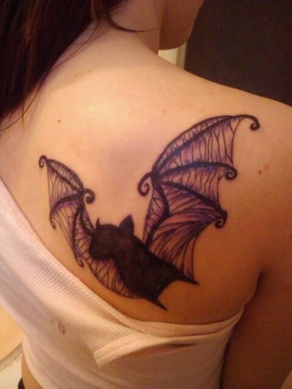 Cute Bat Tattoos for Women