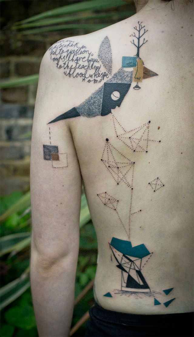 constellation tattoo design idea