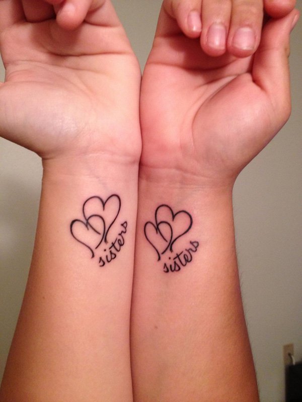 heart tattoos on wrist