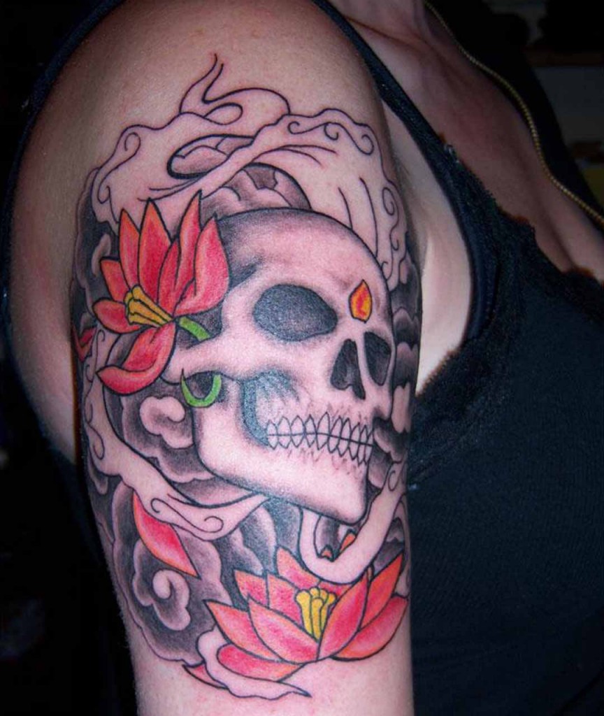 Skull Tattoos For Girls