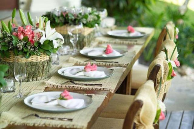 balinese table settings