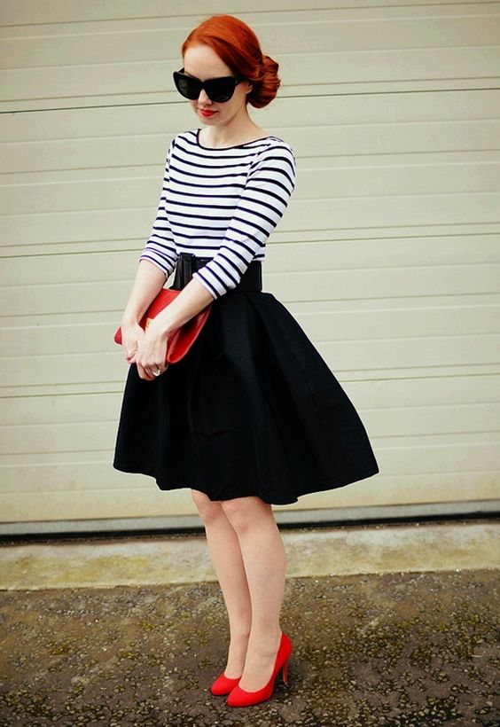 gorgeous skirt work outfits for office women
