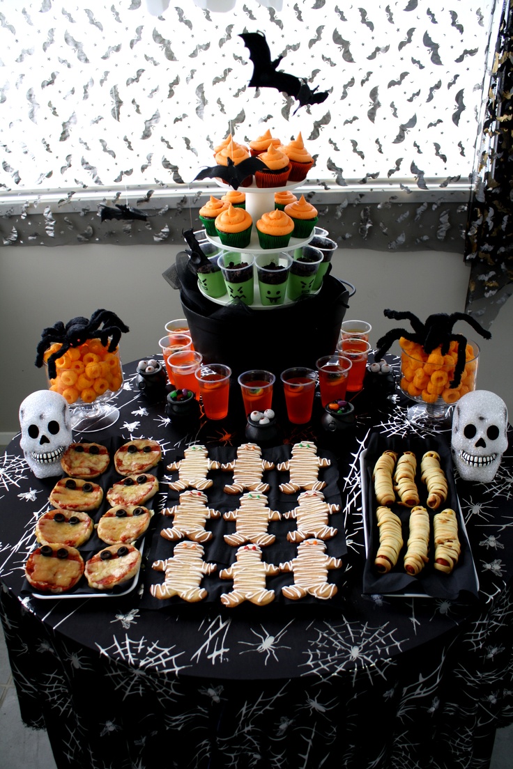 Halloween Party Food Table Ideas