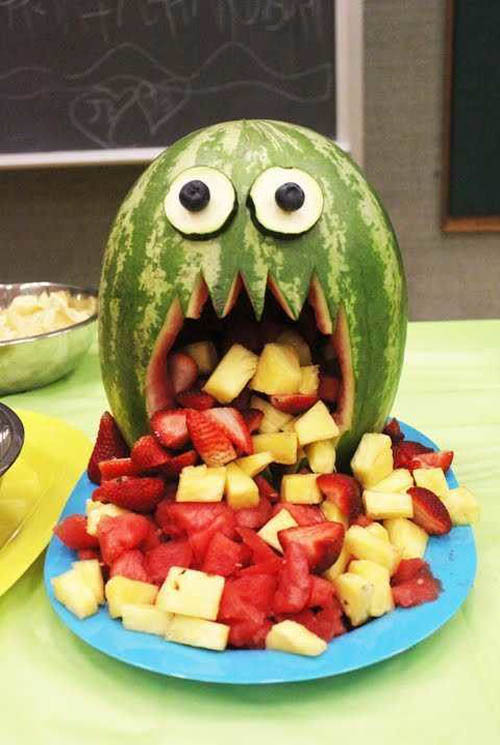 watermelon Halloween Party Food Ideas