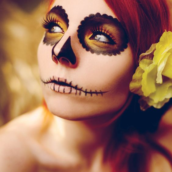 day of the dead makeup for girls