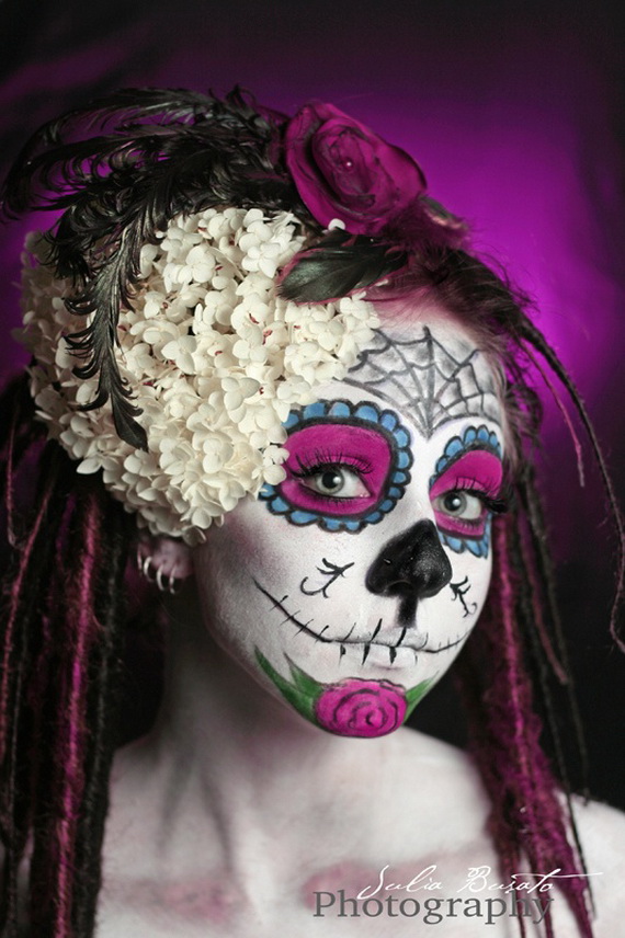 halloween makeup sugar skull