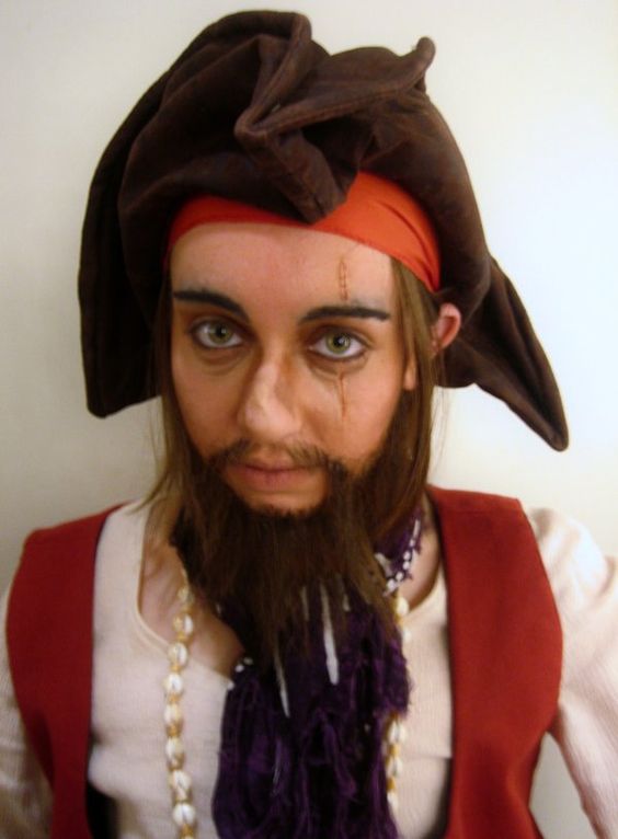 pirate makeup for men