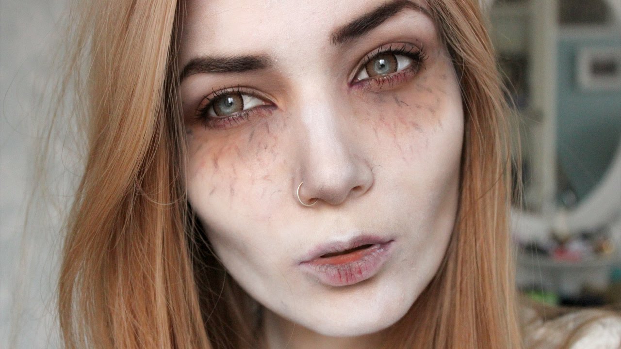 victorian vampire halloween makeup