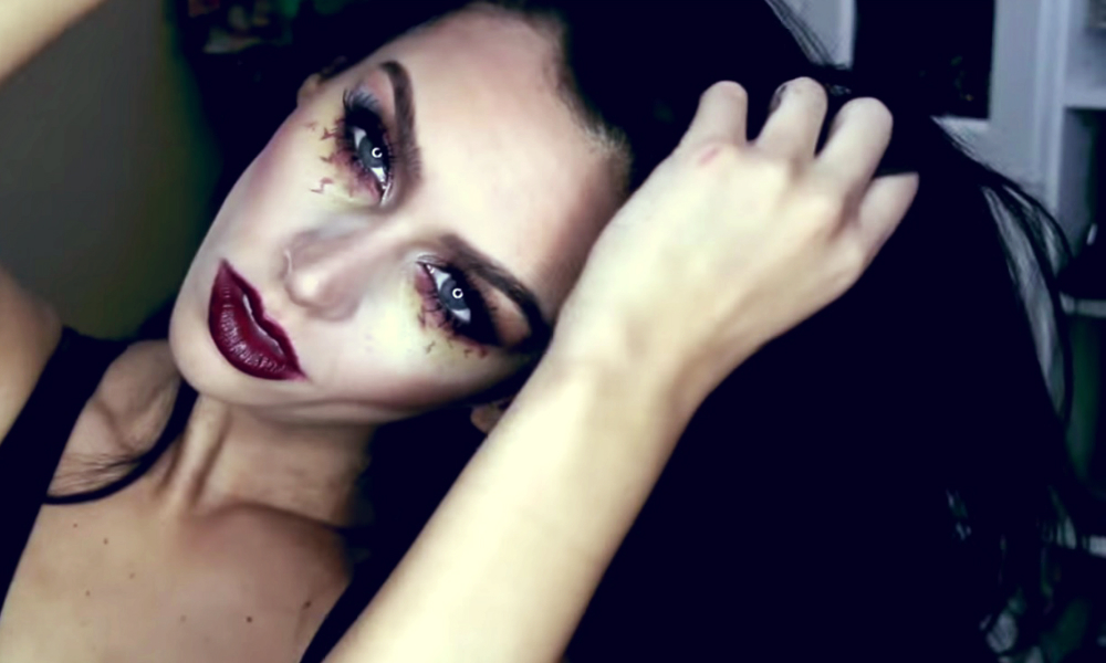 halloween look vampire diaries makeup tutorial