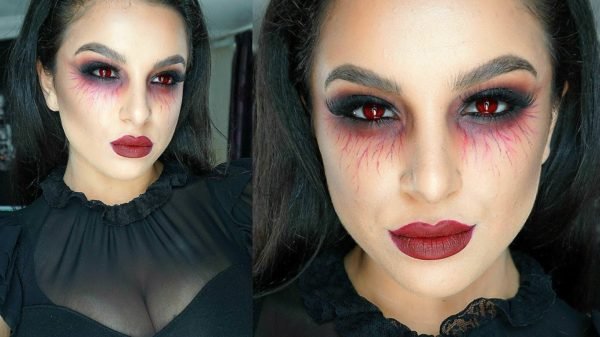 Pretty, Beautiful, Sexy & Scary Vampire Halloween Makeup Ideas